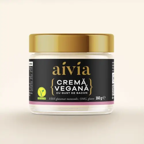 cremă vegană cu gust de bacon