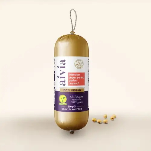 parizer vegan cu sunca