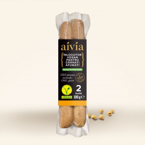 cârnaţi vegani afumaţi (100g)